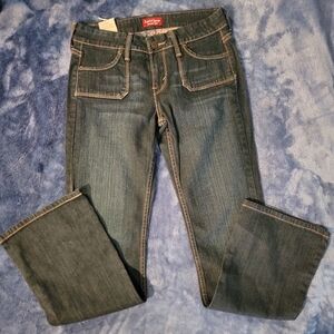 Levi's Blue Boot Cut Jeans with Vintage Appeal